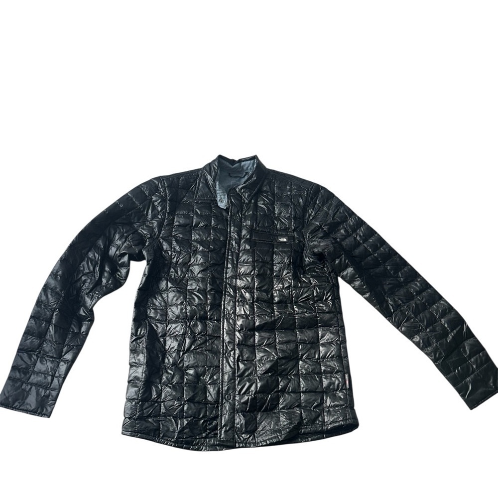 The North Face Black ThermoBall Reyes Puffer Jacket Mens Small NWOT - Picture 5 of 11